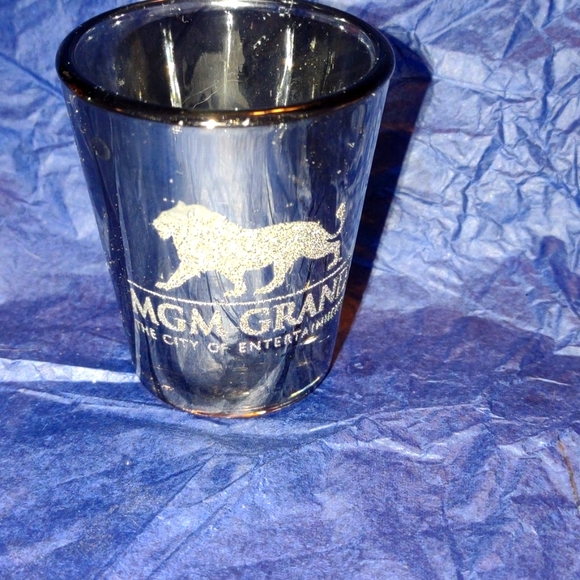 Vintage MGM Grand shot glass